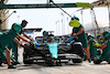 TEST BAHRAIN, Felipe Drugovich (BRA) Aston Martin F1 Team AMR23, Reserve e Development Programme Driver practices a pit stop.
25.02.2023. Formula 1 Testing, Sakhir, Bahrain, Day Three.
 - www.xpbimages.com, EMail: requests@xpbimages.com © Copyright: Coates / XPB Images